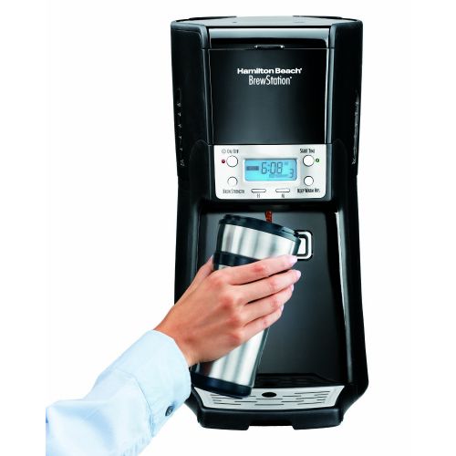  Hamilton Beach Brew Station Summit 12-Cup Dispensing Drip Coffeemaker (48463) w 1 Year Extended Warranty