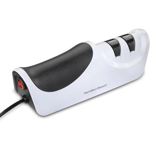  Hamilton Beach 86600 Electric Knife Sharpener, One Size, White