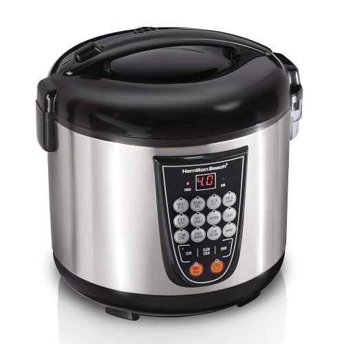  Hamilton Beach (37571) Digital MultiCooker, 4.5 Quart Capacity, 14 Pre-Programmed Settings, Stainless Steel