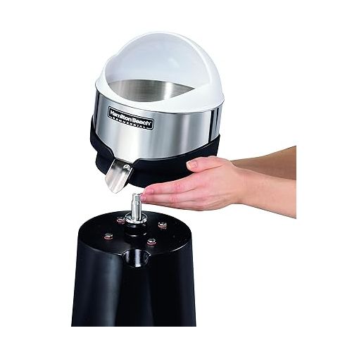  Hamilton Beach Commercial HCJ967 High Output Electric Citrus Juicer, Brushless Motor, NSF Approved