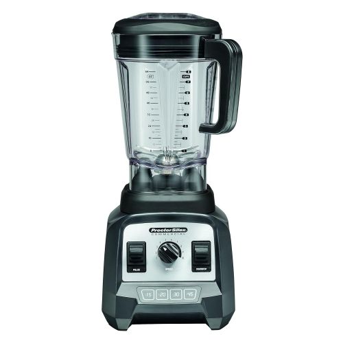  Hamilton Beach Commercial Proctor Silex Commercial 55000 High-Performance Blender, 2.4 Peak hp, Variable Speed Dial, BPA-Free 64 oz./1.8 L Container, 17.32 Height, 7.6 Width, 8.69 Length, Black