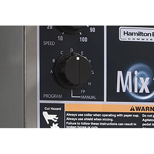  Hamilton Beach Commercial HMD900 Mix N Chill Programmable Drink Mixer, 25.78 Height, 9.15 Width, 10.14 Length, Grey