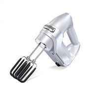 Hamilton Beach Professional 7-Speed Electric Hand Mixer with Snap-On Storage Case, SoftScrape Beaters, Whisk, Dough Hooks, Silver (62657)