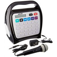 Hamilton Buhl Juke24 - Portable, Digital Jukebox with CD Player and Karaoke Function - Black/Gray