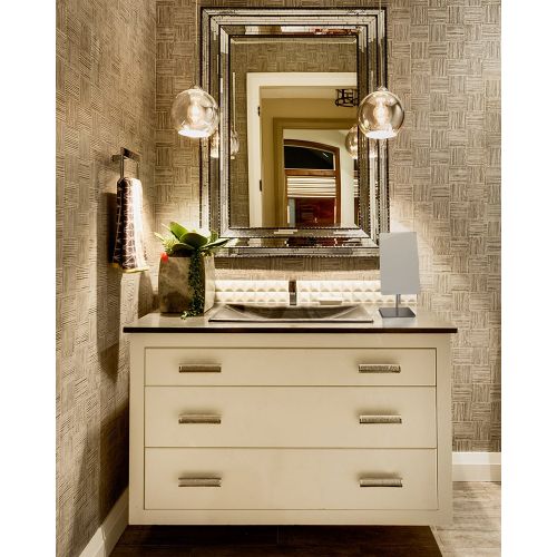 Hamilton Hills 3X Magnified Premium Modern Wall Mounted Rectangular Vanity Makeup Mirror | Polished Chrome Contemporary Finish | Adjustable Arm Tilt Easy Positioning | Best Luxury Quality Magnify