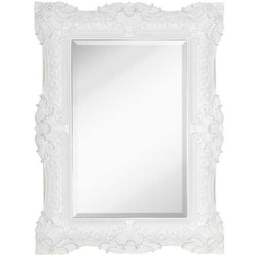  Hamilton Hills Large Ornate Antique Silver Baroque Frame Mirror | Aged Luxury | Elegant Rectangle Wall Piece | Vanity, Bedroom, or Bathroom | Hangs Horizontal or Vertical | 100% (3