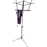 Hamilton Stands KB900 Deluxe Folding Sheet Music Stand (Black Powder Coat)
