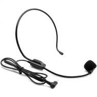 HamiltonBuhl PA-25HM Wired Headworn Microphone for Amp-Up PA-25, PA-25E & PA-25W PA Systems