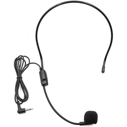  HamiltonBuhl PA-25HM Wired Headworn Microphone for Amp-Up PA-25, PA-25E & PA-25W PA Systems