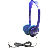 HamiltonBuhl Kids-HA2 Kids Personal Stereo/Mono Headphones for Education (Blue)