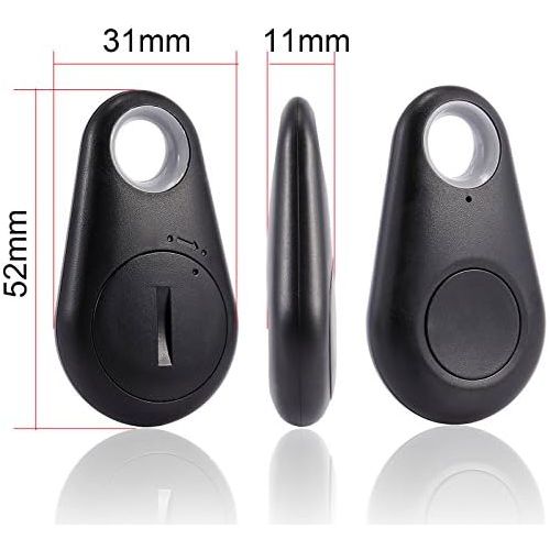  [아마존베스트]Hamimelon Pack of 2 Mini GPS Trackers for Children, Keys, Cars, Dogs - Bluetooth, Universal