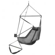 Hammaka Eagles Nest Outfitters Lounger Hanging Chair Grey/Charchoal