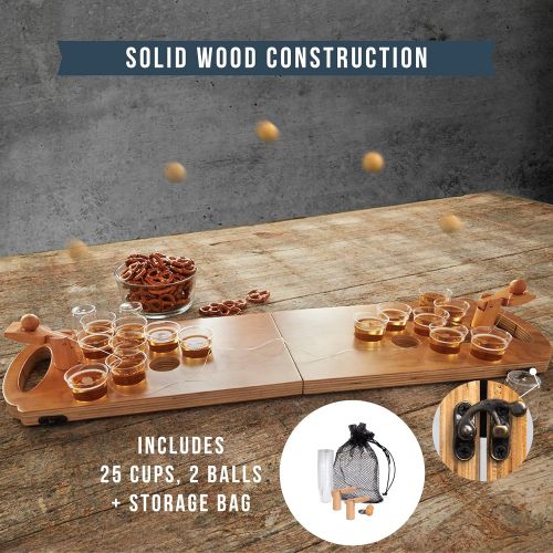  Hammer + Axe Wood Drinking Games, Basketball, Beer Pong Mini, Bottle Cap, Alcohol Board Games