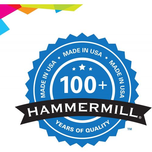 윌슨 Hammermill Paper, Fore Multipurpose Paper, 11 x 17 Paper, Ledger Size, 20lb Paper, 96 Bright, 1 Ream / 500 Sheets (103192R) Acid Free Paper