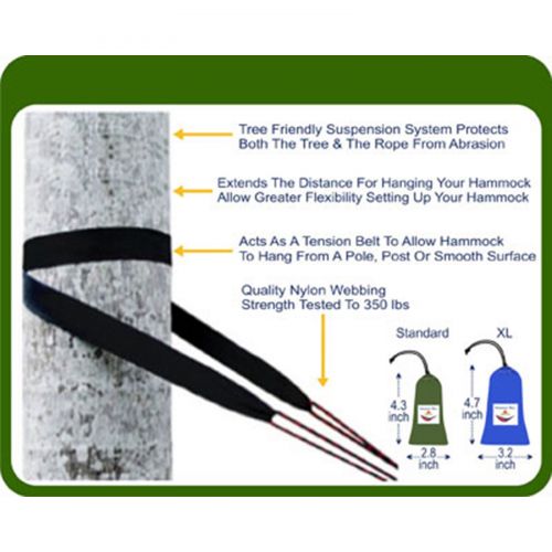  Hammock Bliss Standard Tree Straps