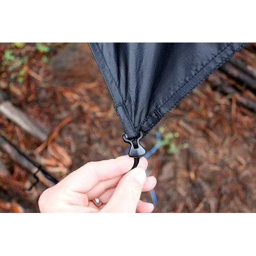  Hammock Bliss - Stay Dry Jumbo Rain Fly - Extra Huge Waterproof Tent Tarp and Hammock Shelter to Cover Your Hammock and Gear  Enormous 98” Wide Area Makes Hammock Camping A Dry Ra