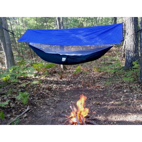  Hammock Bliss All Purpose Waterproof Shelter - Waterproof Tent Tarp, Rain Fly and Hammock Shelter to Cover Your Hammock & Your Gear