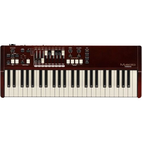  Hammond M-solo 49-Key Portable Organ (Matte Burgundy)