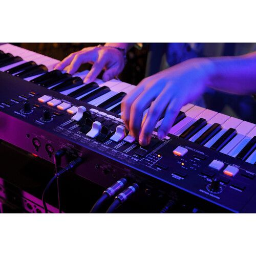  Hammond M-solo 49-Key Portable Organ (Matte Burgundy)