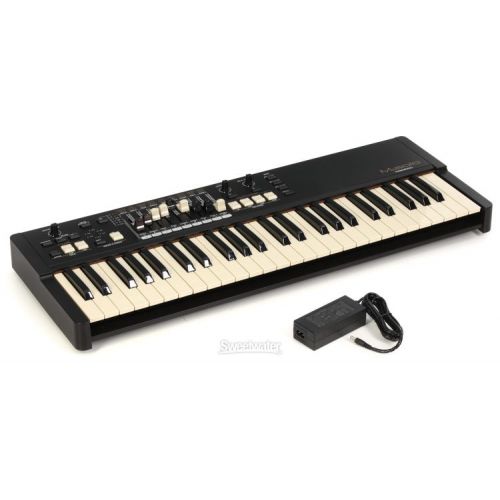  Hammond M-Solo Portable Organ Stage Bundle - Black