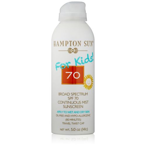  [아마존베스트]Hampton Sun SPF 70 for Kids Continuous Mist Sunscreen, 5 Oz