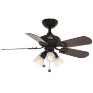 Hampton Bay 87633 San Marino 36 LED Oil Rubbed Bronze Ceiling Fan w/ Light Kit