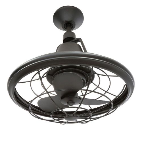  Hampton Bay Home Decorators Collection Bentley II Indoor And Outdoor 18 Inch Natural Iron Oscillating Ceiling Fan With Wall Control