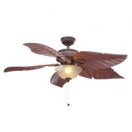 Hampton Bay 51656 Costa Mesa 56 LED IndoorOutdoor Mediterranean Bronze Ceiling Fan
