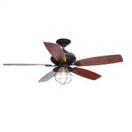 Hampton Bay Sailwind II 52 in. IndoorOutdoor Oil Rubbed Bronze Ceiling Fan with Wall Control (Bronze)