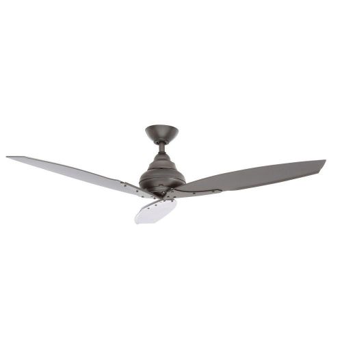  Hampton Bay Florentine IV 56 in. IndoorOutdoor Natural Iron Ceiling Fan with Wall Control