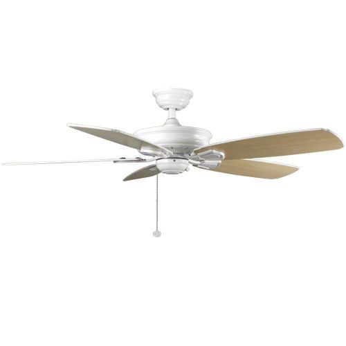  Hampton Bay Heirloom 52 in. IndoorOutdoor White Matte Ceiling Fan