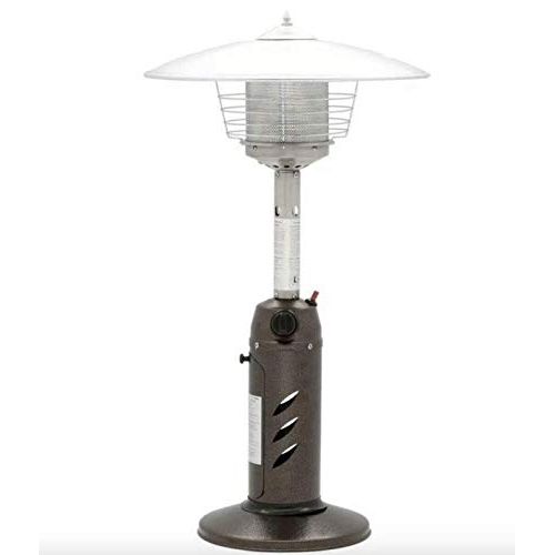  Hampton Bay Tabletop Propane Gas Patio Heater 11,000 BTU Stainless Steel