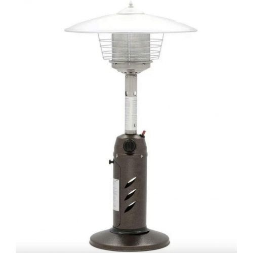  Hampton Bay Tabletop Propane Gas Patio Heater 11,000 BTU Stainless Steel