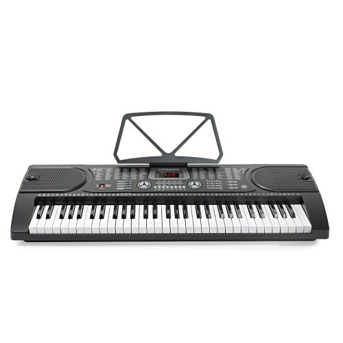  Hamzer 61-Key Digital Music Piano Keyboard - Portable Electronic Musical Instrument - with Microphone