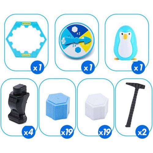  HanYoer Save Penguin Ice Breaker Game on Ice Block Family Game Early Educational Toys Birthday Gifts Funny Party Game