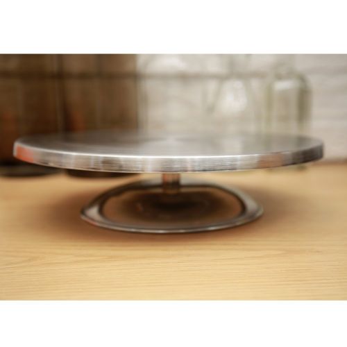  Hanason Cake Decorating Stainless Turntable and Cake Stand