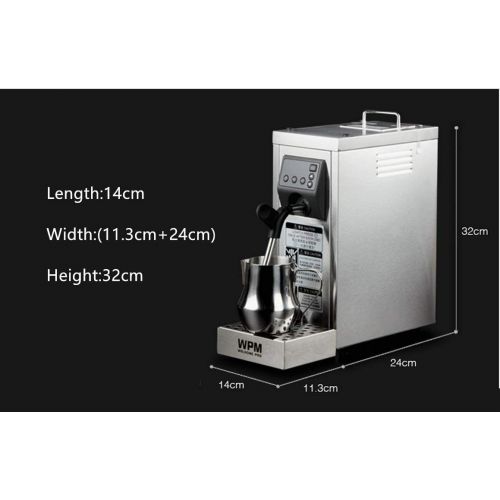  Hanchen Milk Steamer Commercial Milk Frother Automatic Electric Coffee Frothing Machine Steam Milk Bubble Machine