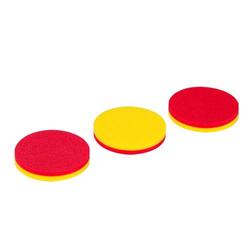  Hand2mind hand2mind Foam, Round, Two-Color Counters, Quiet Math Tokens, Classroom Bulk Kit (Set of 1000)