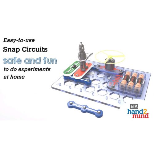  Hand2mind hand2mind Power! Circuits Science Kit for Kids (Ages 8+) - Build 19+ STEM Career Experiments and Activities | Create Circuit and Explore Electricity | Educational Toys | STEM Authe