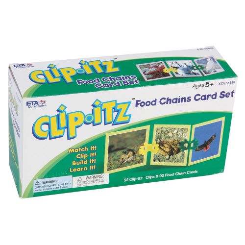  Hand2mind hand2mind Clip-Itz Food Web Chain Card Set