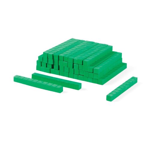  Hand2mind hand2mind Green, Foam, Base Ten Blocks for Place Value Math (Set of 322)