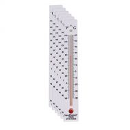 [아마존베스트]hand2mind Low-Range, Dual-Scale, Mercury-Free, Safety Thermometers for Indoor Science Use (Pack of 6)