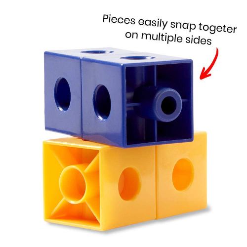 hand2mind Linking Pop Cubes, Educational Counting Math Toy (Set of 1000)