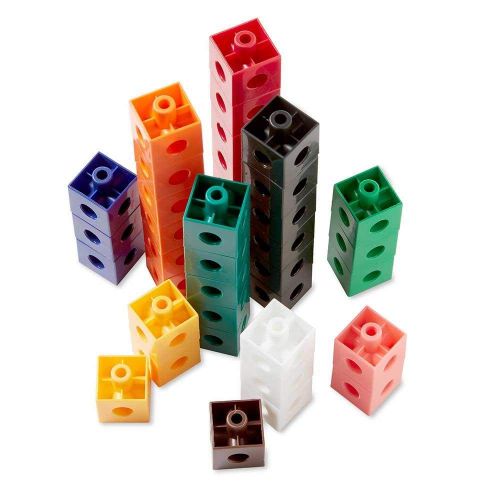  hand2mind Linking Pop Cubes, Educational Counting Math Toy (Set of 1000)