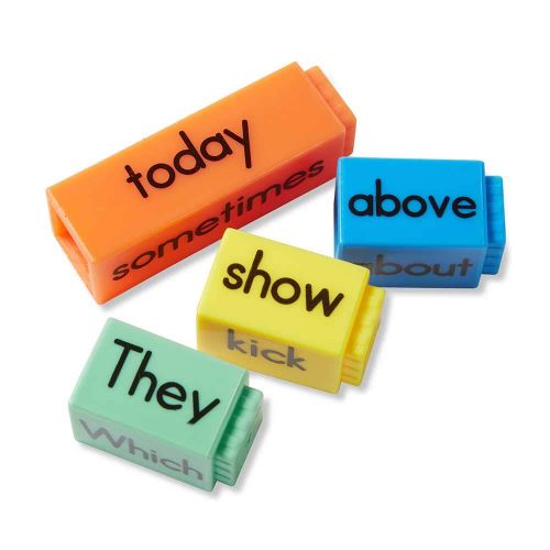  hand2mind Reading Rods Sentence Construction Cubes For Kids Ages 7-12, Learn Grammar, Usage And Punctuation, Visual Aid For Parts of Speech And Affixes, Homeschool Supplies (Set of