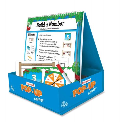  hand2mind Pop-Up Center, Math Games With Rekenreks (Ages 5+)
