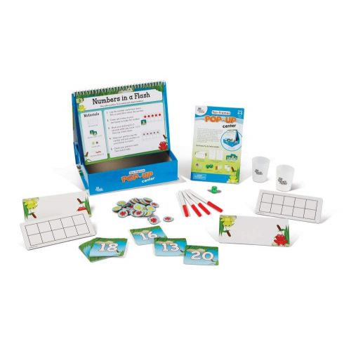  hand2mind Pop-Up Home Center, Math Games With Ten-frame For Kids Ages 5-8, 10 Critical Thinking Activities For Kids To Learn At Home, Developing Number Sense Products For Homeschoo