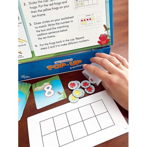  hand2mind Pop-Up Home Center, Math Games With Ten-frame For Kids Ages 5-8, 10 Critical Thinking Activities For Kids To Learn At Home, Developing Number Sense Products For Homeschoo