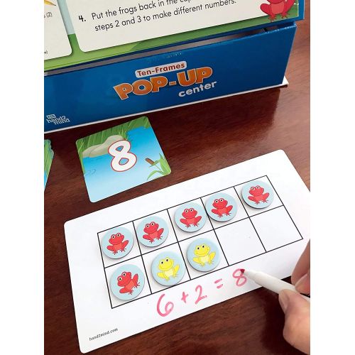  hand2mind Pop-Up Home Center, Math Games With Ten-frame For Kids Ages 5-8, 10 Critical Thinking Activities For Kids To Learn At Home, Developing Number Sense Products For Homeschoo