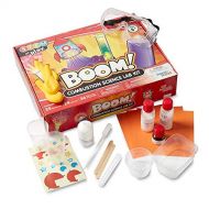 hand2mind BOOM! Combustion Chemistry Lab Kit For Kids Ages 8-12, 25 Science Experiments And Fact-Filled Guide, Make Rockets And Explosions, Homeschool Science Kits, Educational Toy